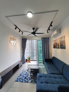 Sentul Point, Blue Theme, Cozy Fully Furnished@3 aircon,Pool View