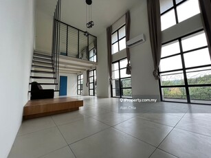 Colonial duplex actual unit with partly furnish, near to One Utama