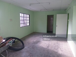 Corner house single storey ( Storage, office & staff hostel )