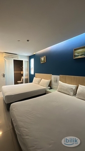 Cheap Zero Deposit with Air-Cond & Window at SS15 Best View Hotel - 302/W Queen x2