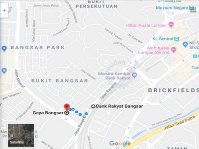 Gaya Bangsar - Unbeatable Location next to the Bangsar LRT station
