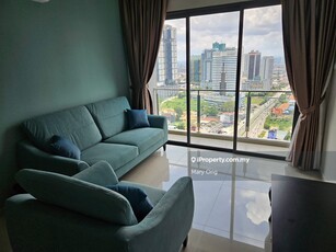 Brand new high floor corner unit