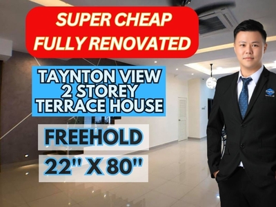 Fully Renovated Double Storey Taman Mutiara Barat Super Cheap For Sale