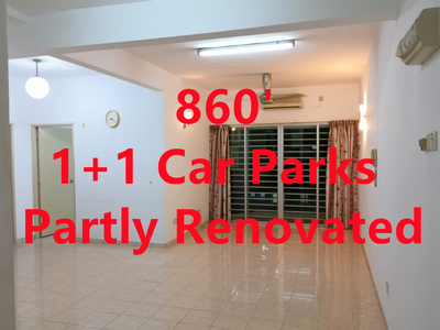 Sri Kristal Apartment - Fully Renovated - 886' - 1 Car Park - Farlim