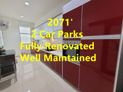 Zan Pavillon Condo - Fully Renovated - 2071' - 2 Car Parks - Sungai Ara