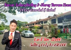 Taman Sutera ,Perling 2-Storey Terrace House Guarded & Gated , Lowest Price Guarantee