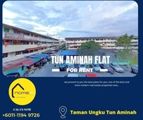 Tun Aminah Flat for RENT