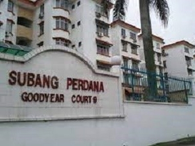 Corner Subang Perdana Goodyear Court 9 Fully Furnished Subang Jaya Selangor Near LRT Station For Sale