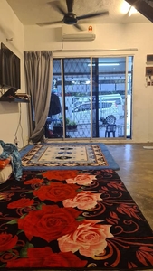 Double Storey Terrace House @ Taman Melur, Ampang - Fully Extended Kitchen