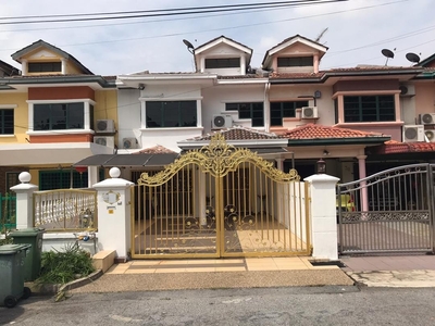 FREEHOLD OPEN, Double Storey Terrace House @ Taman Bukit, Cheras KL - RENOVATED & EXTRA LAND AT THE BACK