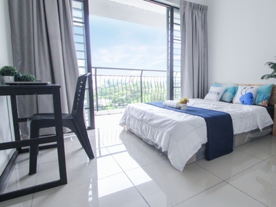 1.5 Months Deposit Balcony Queen bed room at One Damansara @ Damansara Damai