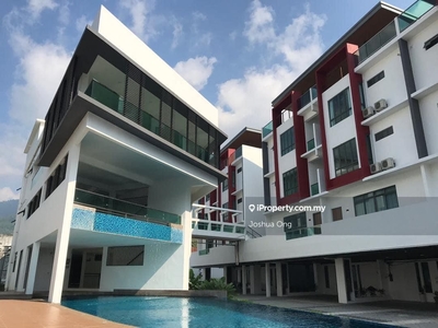 5 Storey Terrace With Private Lift, Gated & Guarded, Free Aircon