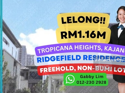 Lelong Ridgefield Residences, Tropicana Heights, Kajang