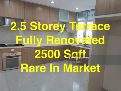 Lorong Damai 2.5 Storey Terrace Fully Renovated Rare In Market