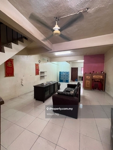 Partial furnished double storey house for rent