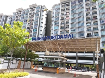 Apartment 3 Rooms Condo Pangsapuri Damai Seksyen 25 Shah Alam For Rent