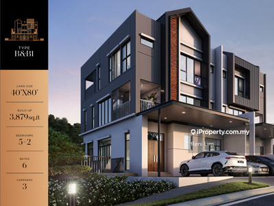 New Project Launch 3 Storey Semi-D with Garden & Forest View