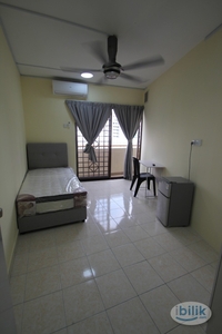 [FEMALE UNIT] Single Bed Room with AC & Window✨MRT Surian Fully Furnished❗