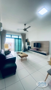 JB Near Lotus Shopping Mall Setia Tropika Sky Peak Residences With Balcony And Fully Furnished For Rent
