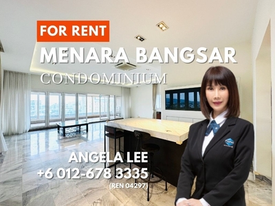 Menara Bangsar Penthouse 3,300sf for Rent