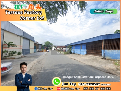 Johor Jaya Bakawali Terrace Factory Corner Lot For Sale!!Johor Jaya,Mount Austin,Desa Cemerlang,Johor Bahru