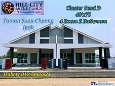 Hill City Avenue Ipoh Luxury Semi D taman Soon Choong
