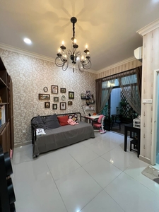 Taman Gaya, Precinct 5A, CLUSTER END with land (4 rooms, 5 baths) FULLY Renovated, Extended Modern Design