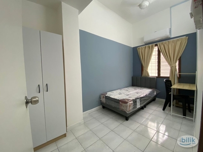 5 Minutes Walking Distance To LRT Puchong Prima I FULLY FURNISHED Room for Rent ✔️