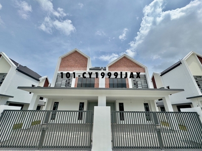 [BRAND NEW HOUSE] 32x75 Bywater Setia Utama, Setia Alam. Double Storey Semi-D House. 4+1 Bedrooms & 4 Bathrooms