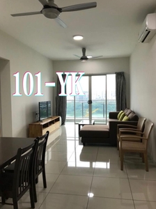 [FULLY RENOVATED & FURNISHED] 1109sqft Sunway Geo Residence Service Residence. 3 Rooms & 2 Bathrooms