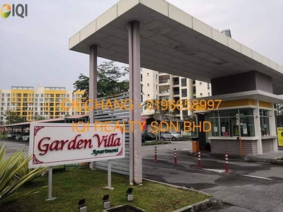 Garden Villa Apartment, Taman Bandar Senawang, Negeri Sembilan For Sale