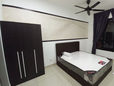 MASTER Room MIZUMI Residence, KEPONG, Fully Furnished with Internet & Cleaning (850m to MRT Metro Prima)