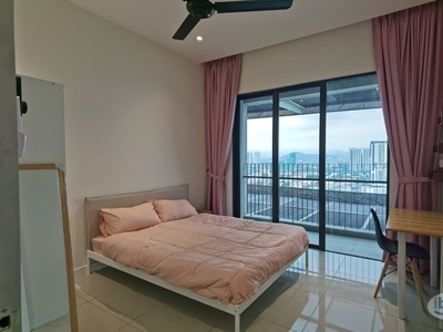 Middle Room with Private Balcony at Unio Residence, Kepong