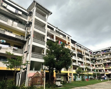 Murah Tingkat 4 Apartment Melati Taman Bukit Subang Untuk Dijual For Sale