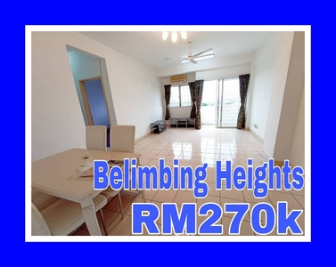 [ Partly Furnished, Pangsapuri Belimbing Heights ] Murah, Cheapest Apartment near The Mine Shopping, Balakong, Seri Kembangan, Serdang, Selangor