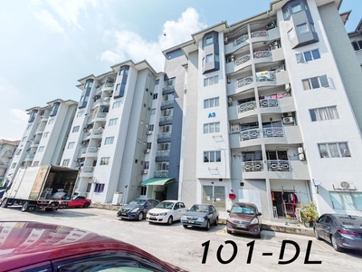 [SUPER VALUE BUY] 893sqft Pelangi Court Apartment, Klang. 3 Rooms & 2 Bathrooms