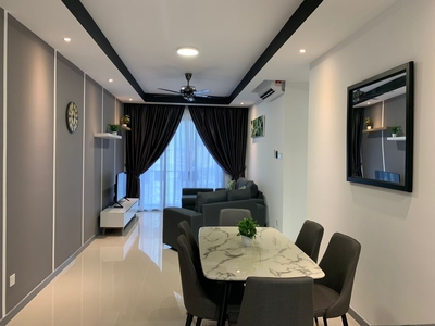 United Point Residence Segambut North Kiara Fully furnished facing KLCC and facilities 2carparks side by side vacant ready
