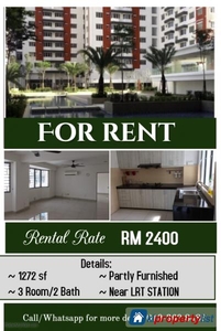 3 bedroom Serviced Residence for rent in Subang Jaya