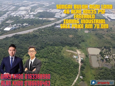 Agricultural Land for sale in Sungai Buloh