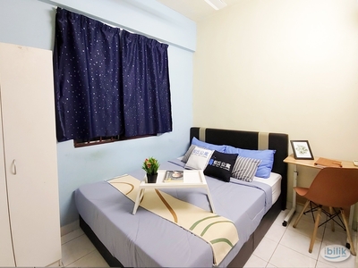 Fully Furnished Room at Pelangi Damansara ✨8mins to MRT Mutiara