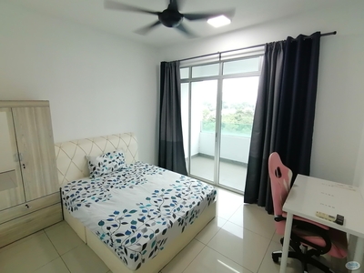 INCLUDED UTILITY MEDIUM ROOM FOR RENT AT BUKIT JALIL
