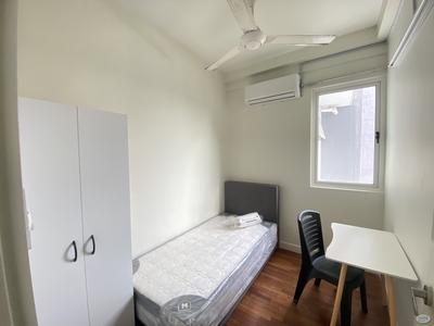 ⭐️ ⭐️SIngle Room with aircond in Mix Gender Unit⭐️Vina Residency | Bus to MRT Maluri