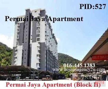 Ref:40, Permai Jaya Apartment at Tanjung Bungah, near TAR college