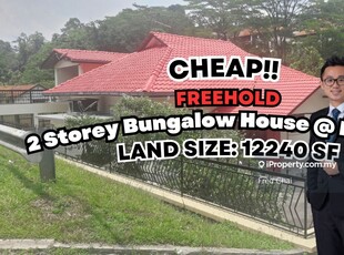 C H E A P 2 Storey Bungalow House @ Bangsar