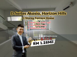 D Suites Akasia Horizon Hills 3 Storey Terrace House