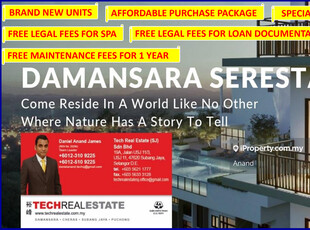 Exclusive brand new duplex unit condominium at damansara seresta.