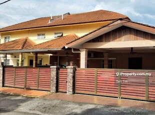 Gated with security semi D Seksyen 6 Bandar Bukit Mahkota Bangi reno