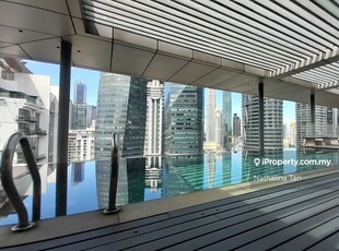 Great deal. Dua Residency KLCC view with private pool and terrace.