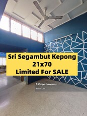 Sri Segambut Kepong, Single Storey House, Size 21x70