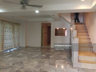 Terrace house for Sale, corner with big land . gated guarded area,